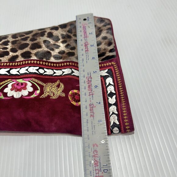 ETRO Women 7 Suede Embroidered Floral Art OTK Over The Knee Boots NIB $2,590 - Picture 13 of 13